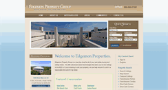 Desktop Screenshot of edgemonpropertygroup.com